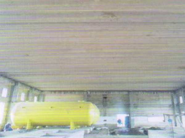 沈陽(yáng)高升開(kāi)發(fā)區(qū)化工廠房21米雙坡T板